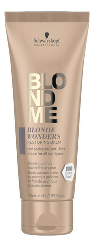 Bálsamo Capilar Restaurador Blonde Wonders Schwarzkopf 75ml