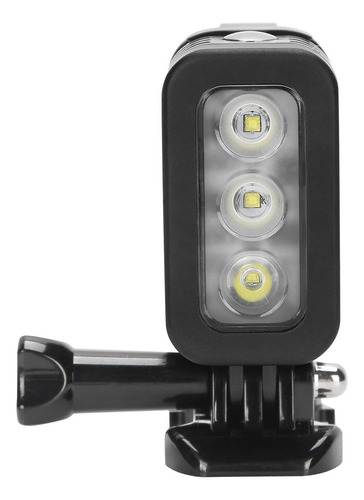 Mini Subacuático Buceo Luz De Relleno Led Clip Para Gopro He