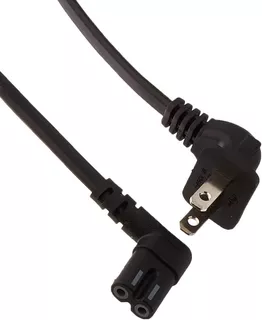 Samsung 3903-000853 Right Angle 2-prong Tv Power Cord, 5ft L