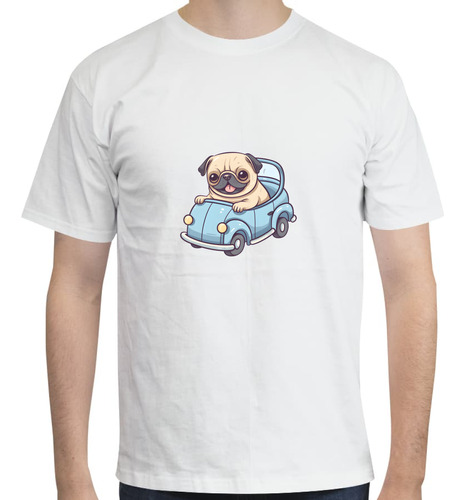 Playera Para Adulto Vochito Pug Lover