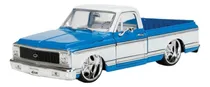 Comprar Chevrolet Cheyenne Pickup 1972 1:24 Jada Azul\u002Fblanco S\u002Fcaja