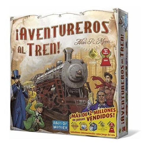Aventureros Al Tren! América: Juego De Mesa Familia Y Amigos