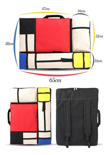 Portafolio 4k Imagen Bolsa Art Case Carpeta Pintura