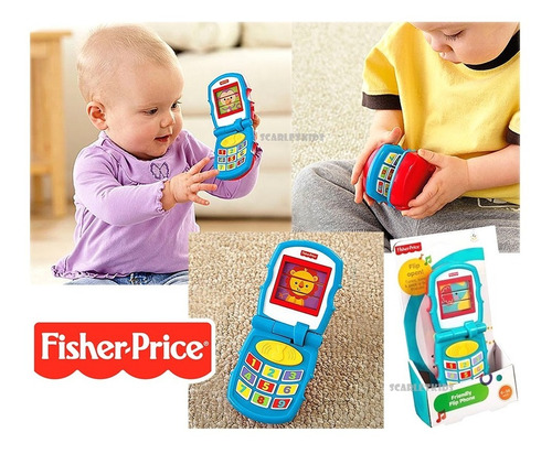 Fisher Price Telefono Sonidos Divertidos Mattel Scarlet Kids