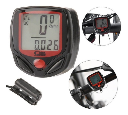 Odometro Velocimetro Para Bicicleta Waterproof Velocidad Km