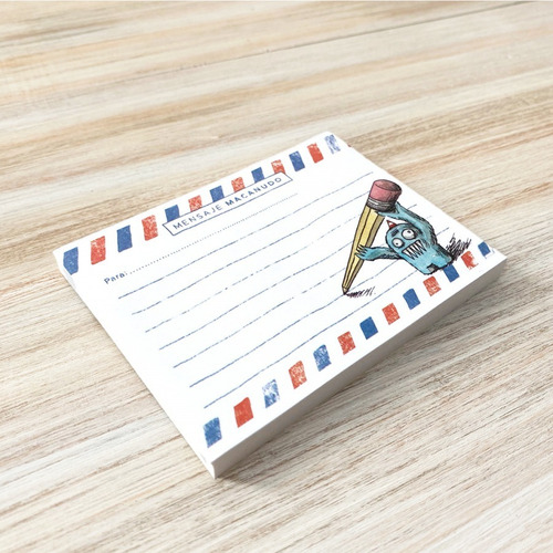 Imagen 2 de 5 de Notas Adhesivas Tipo Post It 10x7cm Monoblock Macanudo Olga