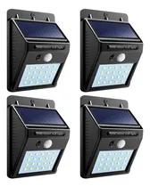 Comprar Panel Reflector Solar 20 Led 8w Sensor Movimiento Combo X 4