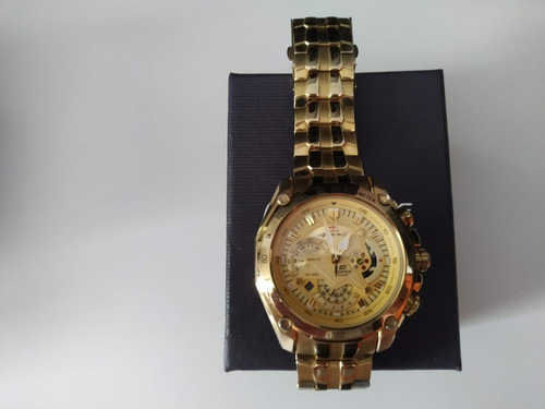 Relógio Edifice No. 5147 Dourado