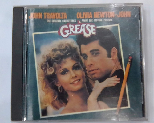 Grease. Soundtrack. Cd Original Usado. Qqg.