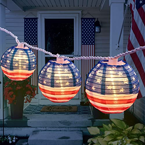 4th Of July Decorations - Diy Fourth Of July Lights Ame...