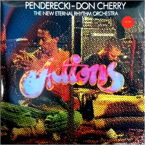 Penderecki Don Cherry  Actions Edicion Vinilo