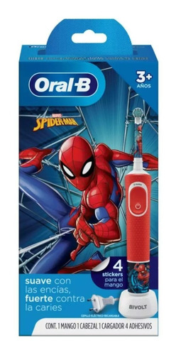 Oral-b Cepillo De Dientes Eléctrico Oral-b Marvel Spider-man