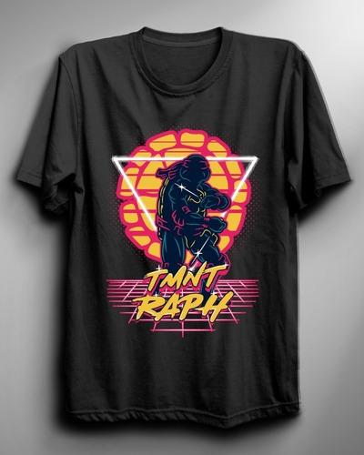 Polera De Mujer De Tortugas Ninjas - Tmnt - Raphael