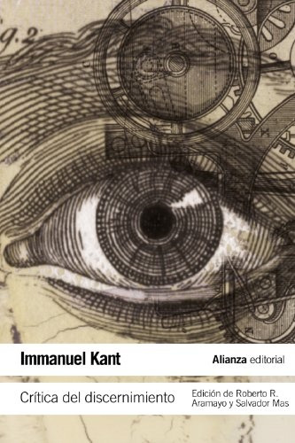 Critica Del Discernimiento - Immanuel Kant - Alianza - #p