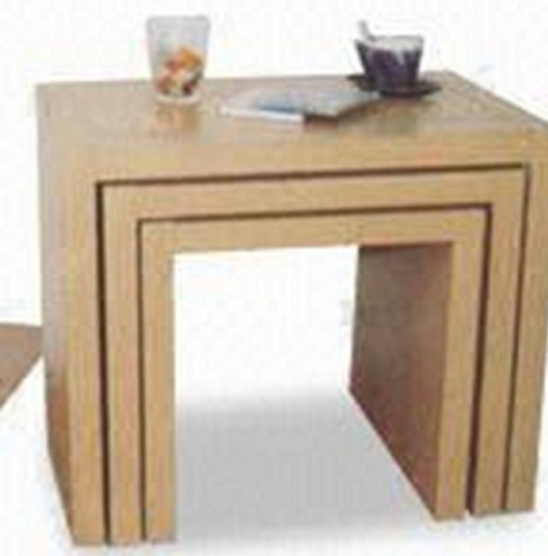 Mesa Nido En Madera Y Melaminico 