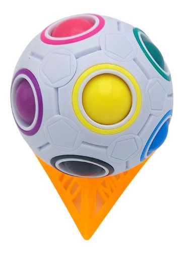 Imagen 9 de 10 de Pelota Mágica Bola A De 7cm Puzzle Rompecabezas