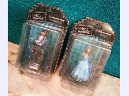 Figura Alice & Mad Hatter Alice In Wonderland 2 Pack Medicom