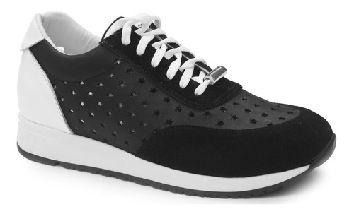 Imagen 2 de 4 de Zapatillas De Cuero De Mujer - Becky - Ferraro