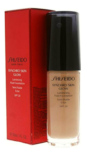 Shiseido Synchro Skin Glow Luminizing Fluid Foundation Spf