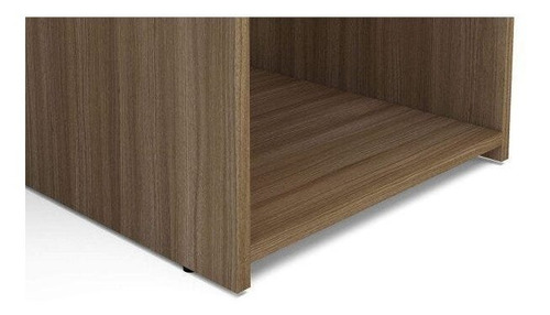 Mesa Para Escritório 2 Gavetas Ametista Espresso Móveis