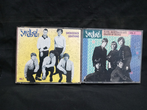 Cds Yardbirds Vol 1 E 2 Importados Americanos Duplos 91