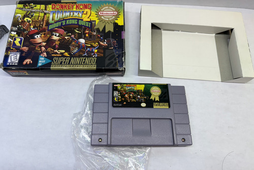 Donkey Kong Country 2 Diddy's Kong Quest | Snes En Caja (Usado)
