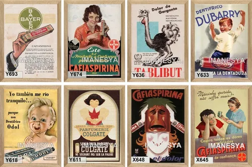 Untisal , Cuadro, Poster, Medicinal, Publicidad M613