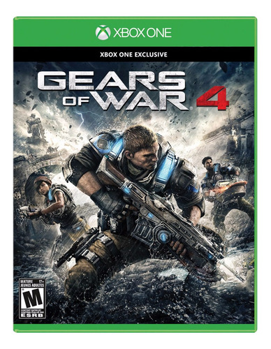 Gears Of War 4 Coleção 1,2,3 E 4 - Xbox One Mídia Física (Recondicionado)