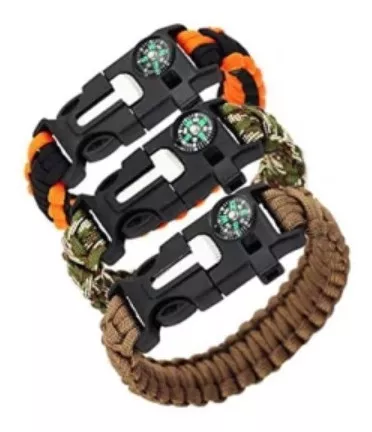 Pulsera paracord camuflaje, ¡En stock!