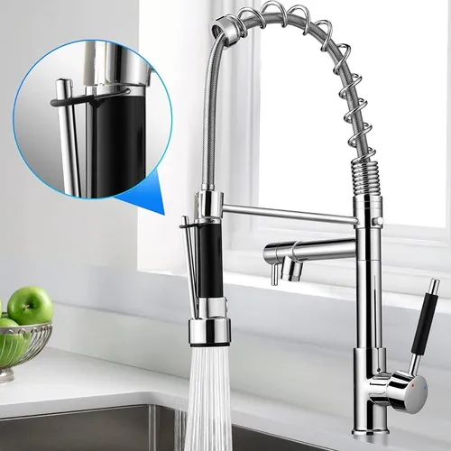 Grifo de cocina con rociador sale