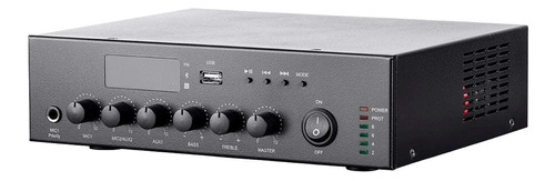 Monoprice Commercial Audio 60w 3ch 100/70v Amplificador Mez.