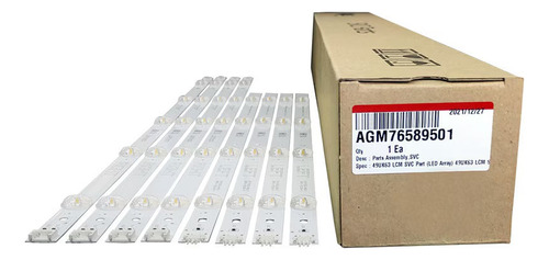Kit Barras Led LG 49uj6300 49lj5500 49lj5550 Barramento Novo
