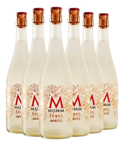 Champagne Mumm Leger Spritz 750cc X6u - Dh Tienda