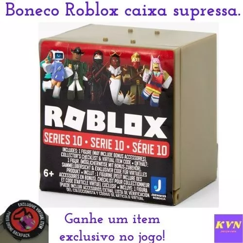 Boneco Jogo Roblox Surpresa Com Código Virtual Série 10 - Sunny
