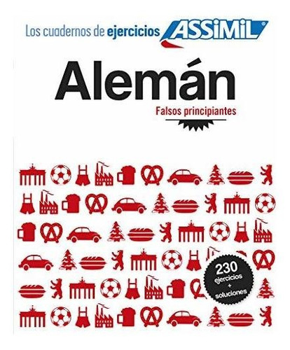 Cuaderno Ejercicios Aleman: Übungsheft Deutsch Für Spanischs