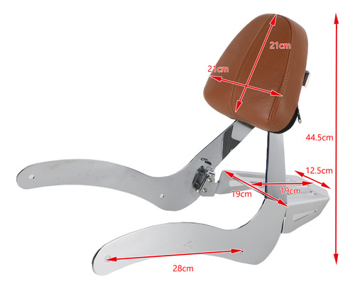 Pasajero Elrespaldo For Indian Scout 15-20 Scout Sixty Abs