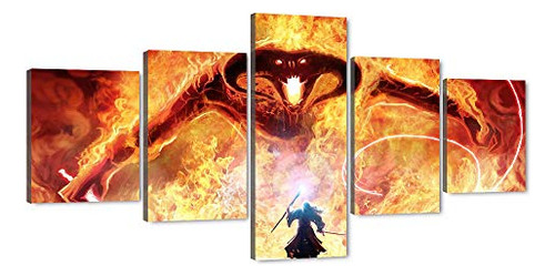 Pósteres Lord Of The Rings Fans' Gift Giclee Wall Art Sauron