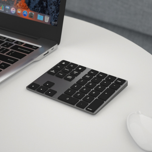 L Teclado Numérico Sem Fio Bt De 34 Teclas Para Windows/io