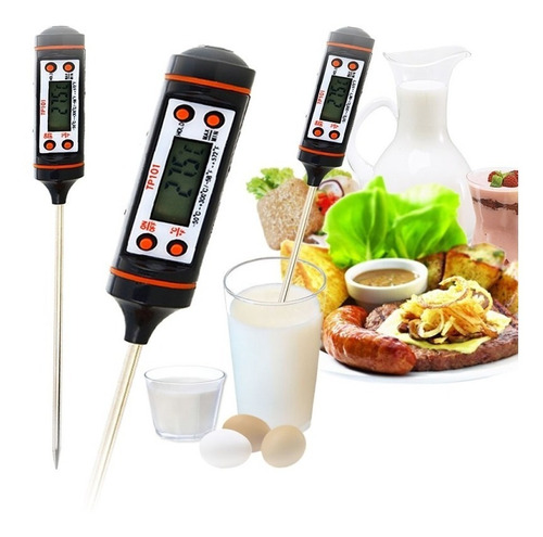 Pack X3 Termómetro Para Medir La Temperatura De Alimentos 