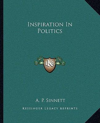 Libro Inspiration In Politics - A P Sinnett