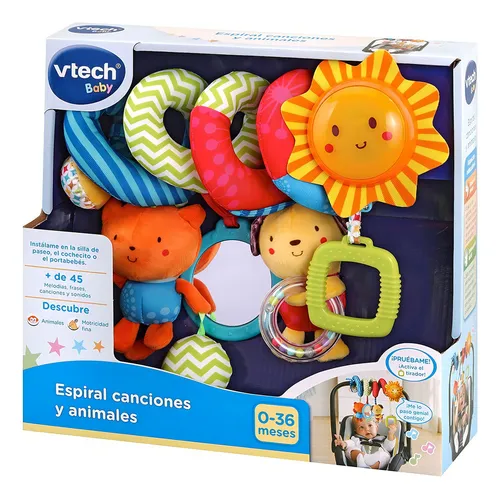 Espiral De Canciones Y Animales Vtech. Color Tamaño Unico