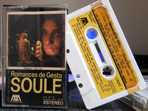 Casete K7 Ricardo Soulé - Romances De Gesta Vox Dei- Edfargz