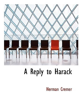 Libro A Reply To Harack - Cremer, Herman