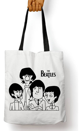 Bolso Caricatura The Beatles (d0181 Boleto.store)