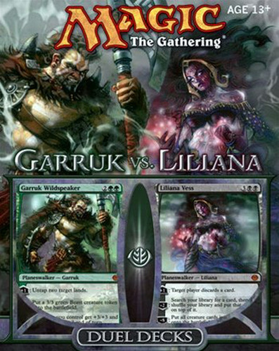 Duelo De Mazos Garruk Vs Liliana De Magic