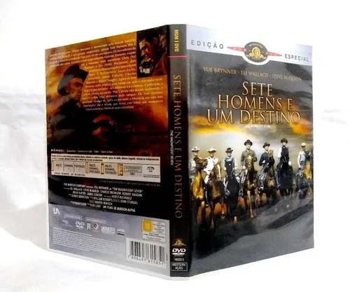 Dvd Sete Homens E Um Destino 1960-novo-original | MercadoLivre