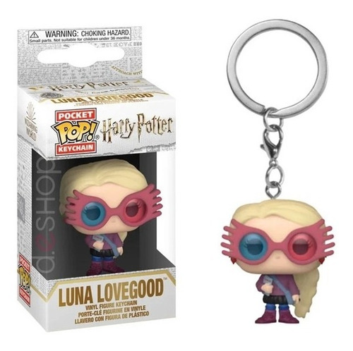 Funko Pop - Harry Potter Luna Hermione Keychain Ron Llavero