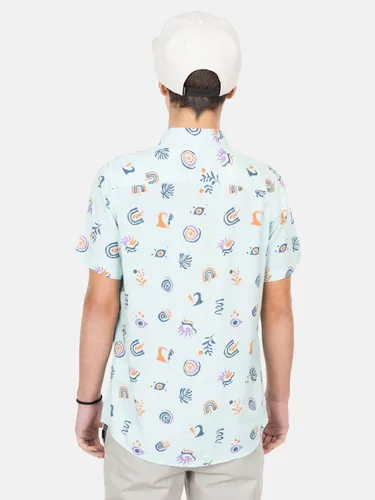 Camisa Mc Symbols Multicolor Infantil Maui And Sons