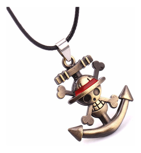 Collar One Piece Cráneo Luffy Ancle Unisex 