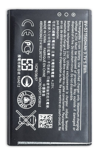 Bateria Microsoft Bv-5j